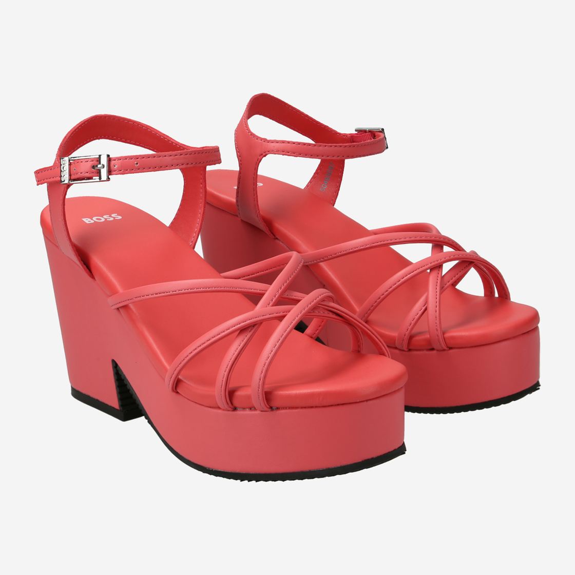 Boss CATE WEDGE SANDAL - Pink - Seitenansicht