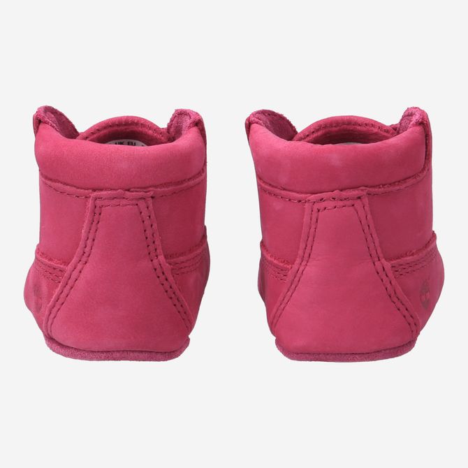 Timberland A6129 Crib Bootie with Hat VIV - Pink - Seitenansicht