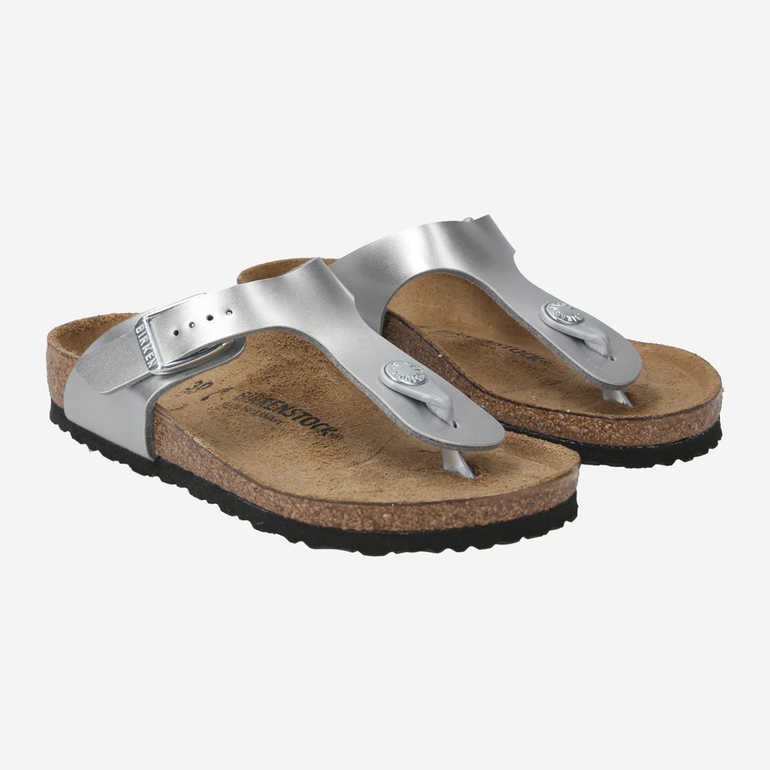 birkenstock GIZEH KIDS - Silber - Seitenansicht