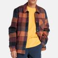 Timberland A6G5S Sherpa Overshirt PORT RO - Bunt - Seitenansicht