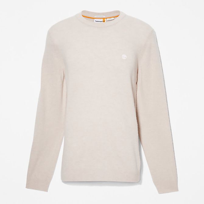 Timberland A2BFH Merino Crew Sweater ISLA - Grau - Seitenansicht