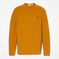 Timberland A2CEQ P-B Lambwool cable WHEAT - Braun - Seitenansicht