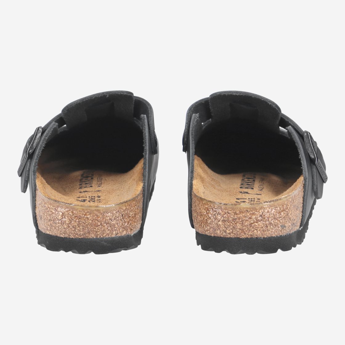 birkenstock BOSTON BS - Schwarz - Seitenansicht