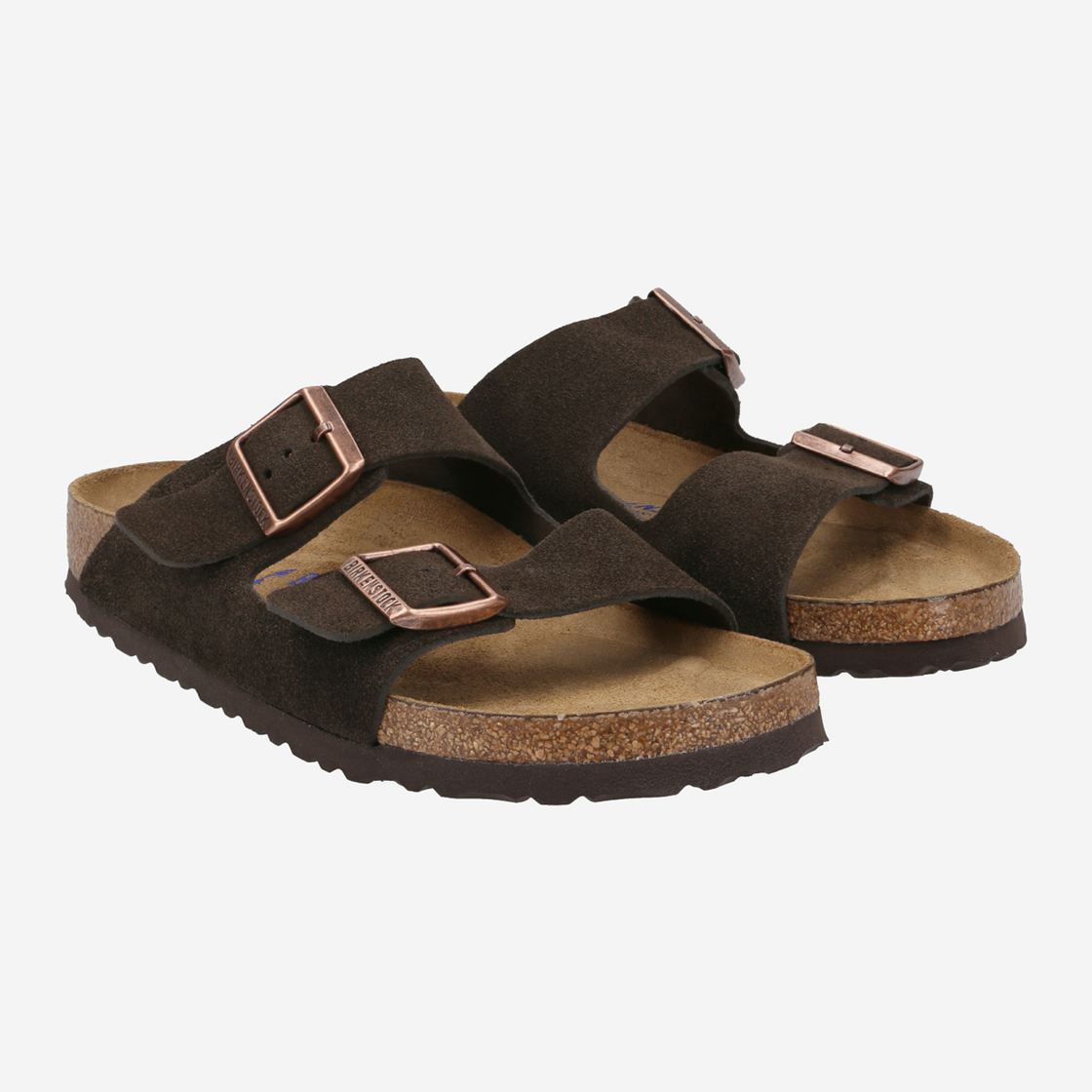 birkenstock ARIZONA SOFTFUßBETT - Braun / Mocha - Seitenansicht