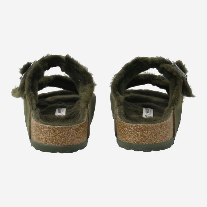 birkenstock ARIZONA SHEARLING - Grün - Seitenansicht