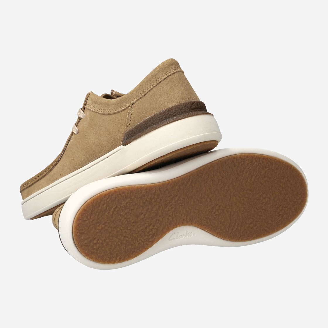 Clarks CourtLiteWally - Beige - Draufsicht