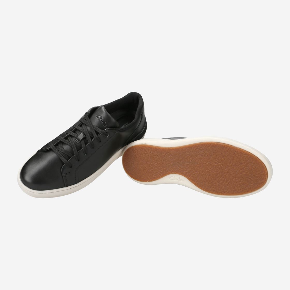 Clarks CourtLite Move - Schwarz - Draufsicht