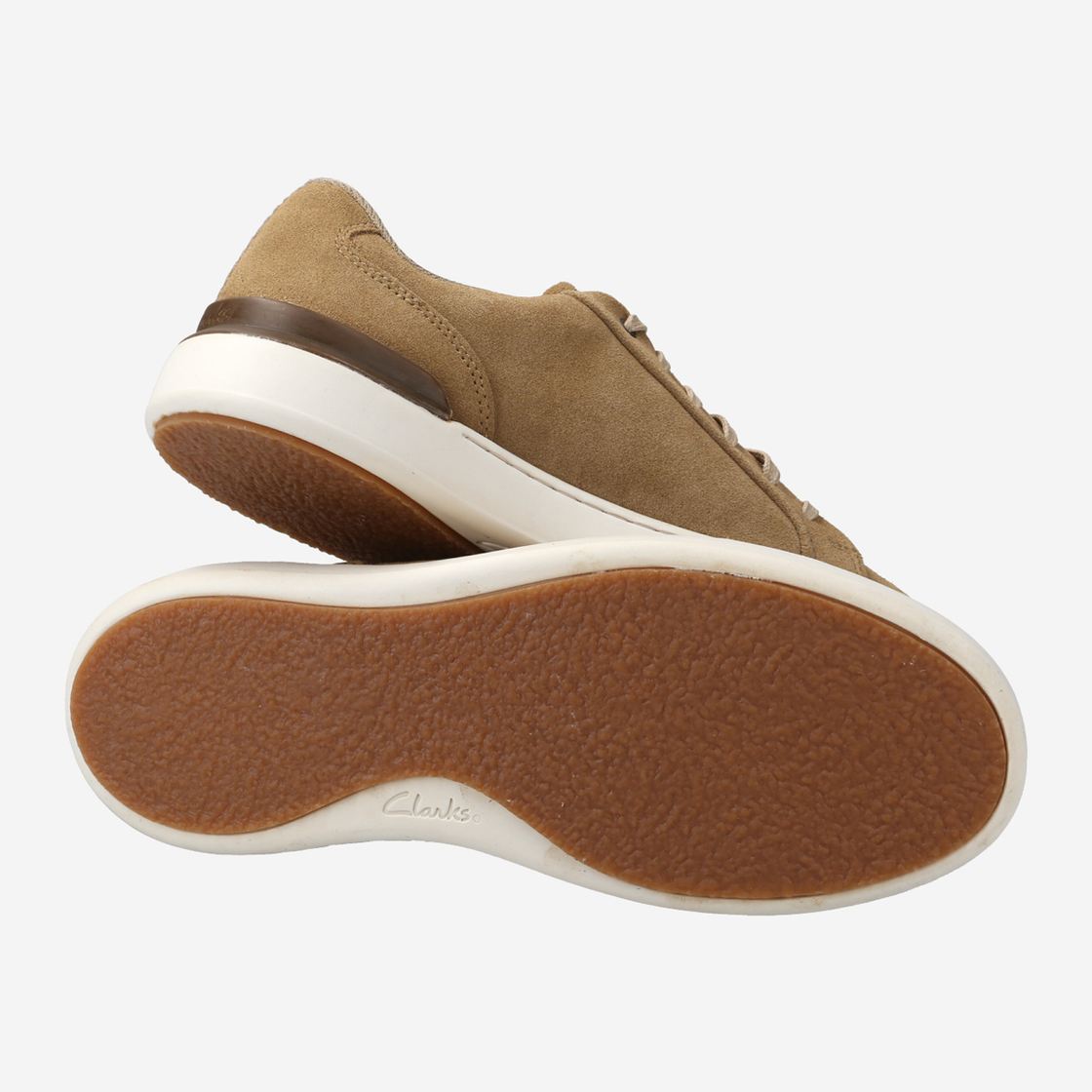 Clarks CourtLite Move - Beige - Draufsicht