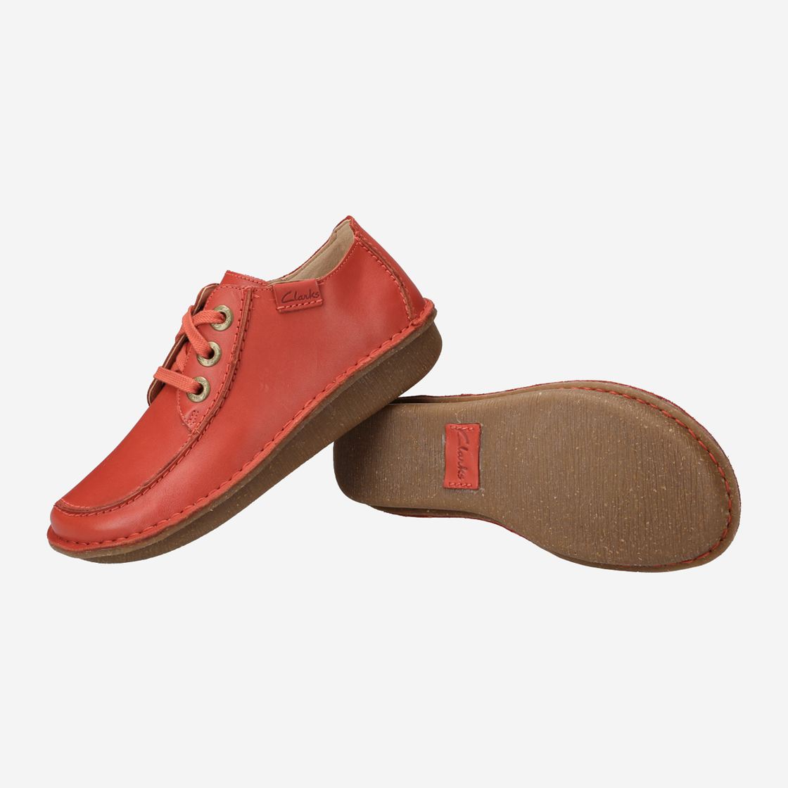 Clarks Funny Dream Grenadine - Rot/ Grenadine - Draufsicht