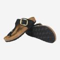 birkenstock GIZEH BIG BUCKLE - Schwarz - Draufsicht