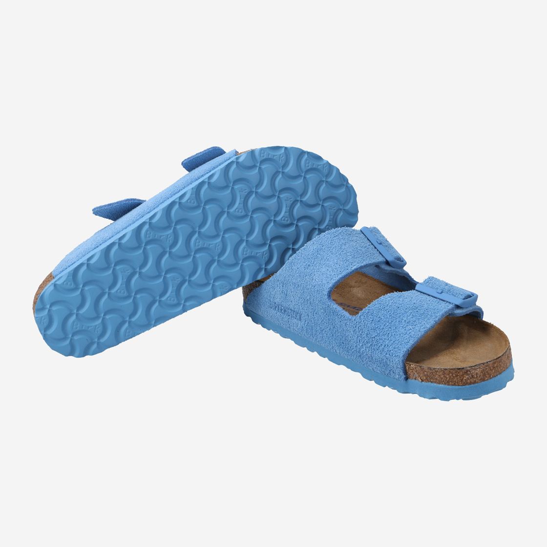 birkenstock ARIZONA SOFTFUßBETT - Blau - Draufsicht