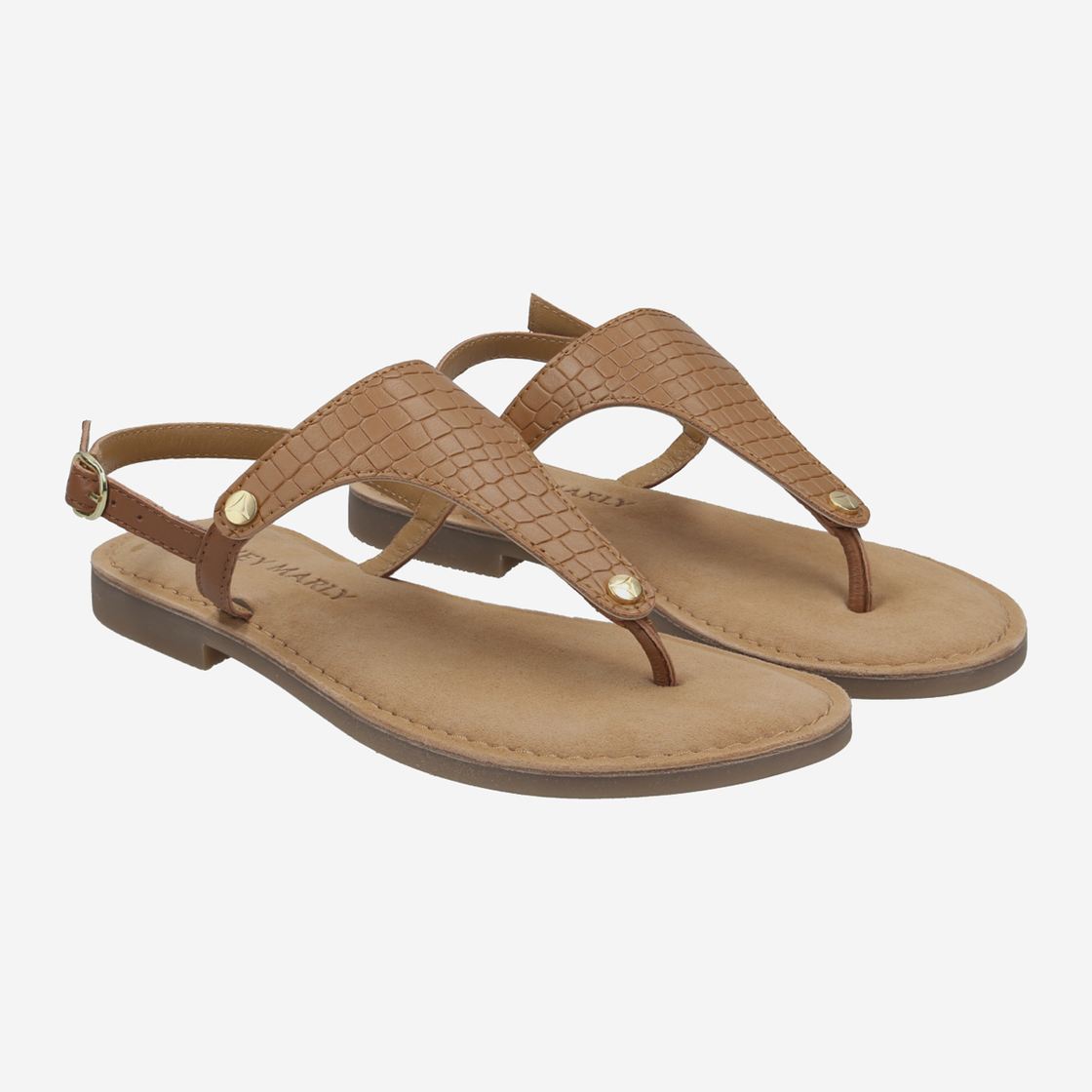 Hey Marley BASE SANDAL - Braun - Sohle