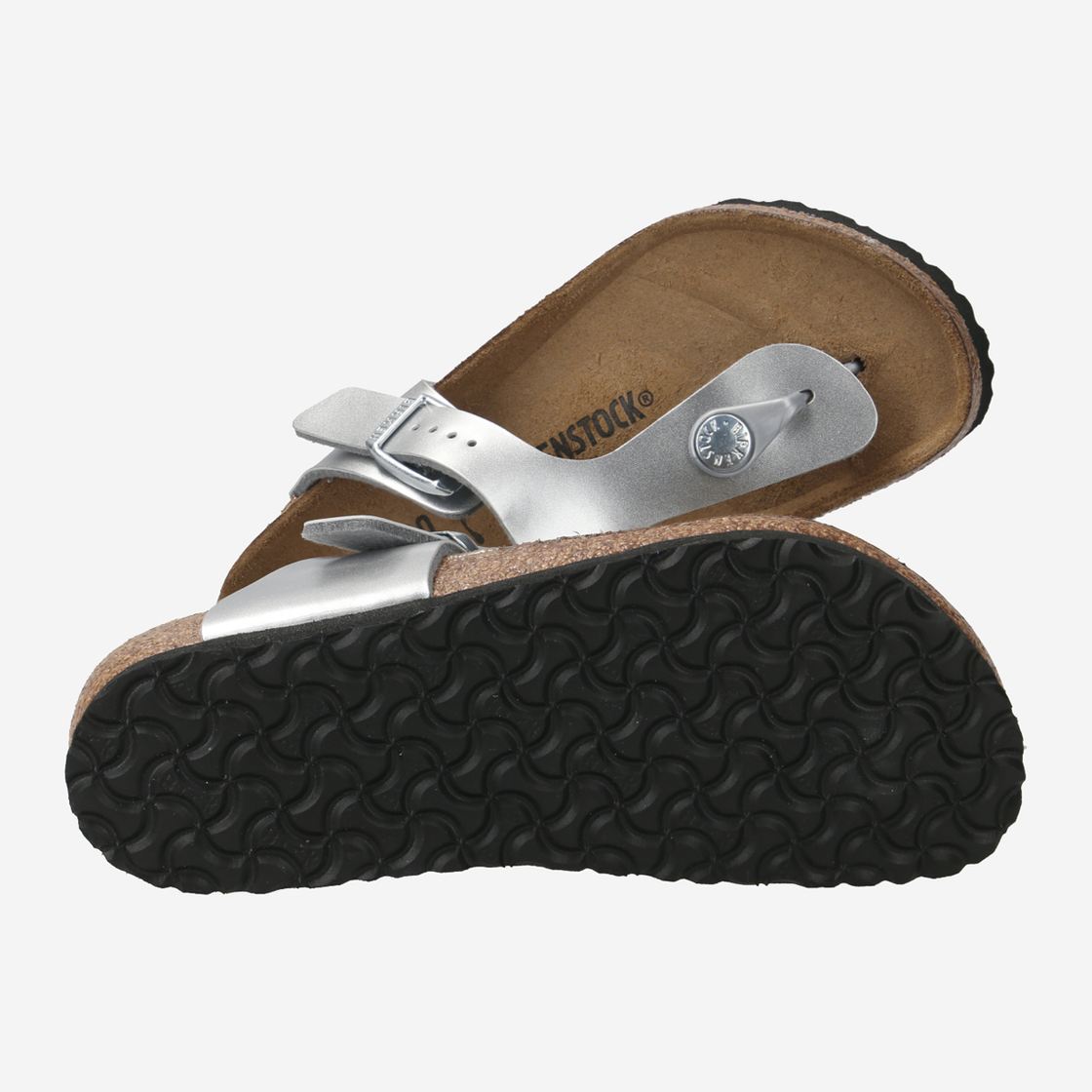 birkenstock GIZEH KIDS - Silber - Draufsicht