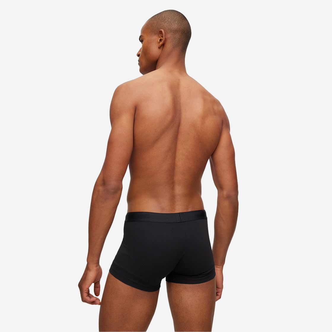 Boss 2er Set Boxershorts TRUNK 2P S - Schwarz - Draufsicht