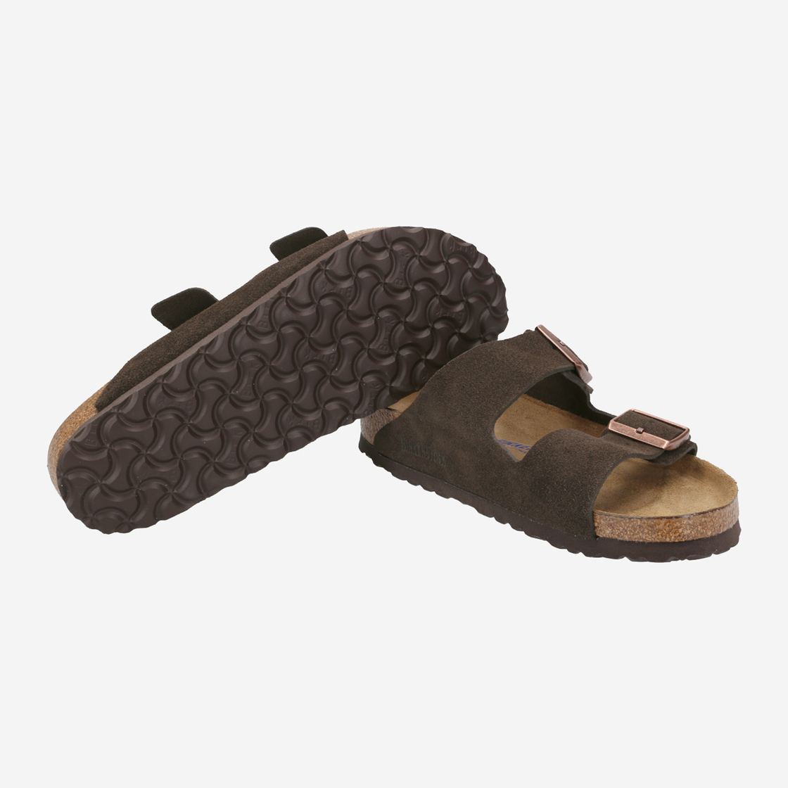 birkenstock ARIZONA SOFTFUßBETT - Braun / Mocha - Draufsicht