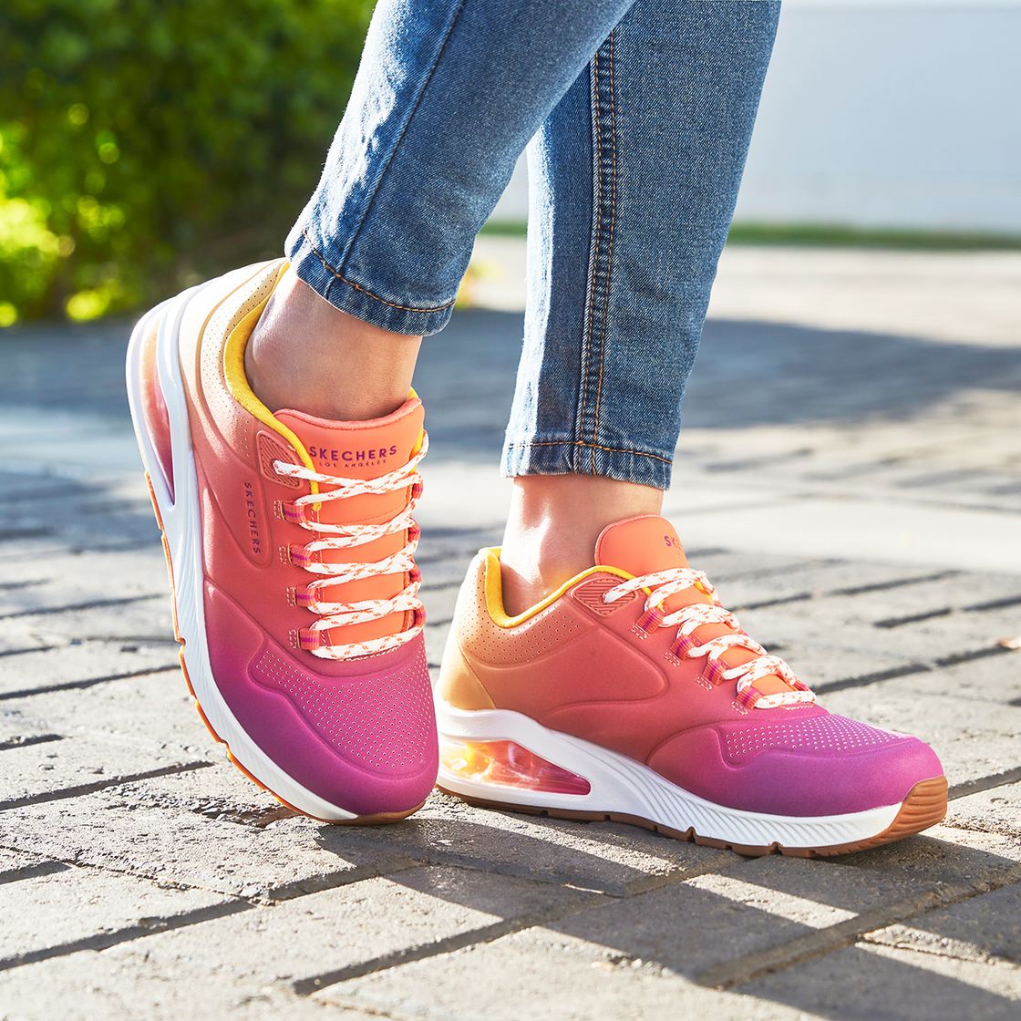 Skechers UNO 2 - Rot, kombiniert - Sonderbild