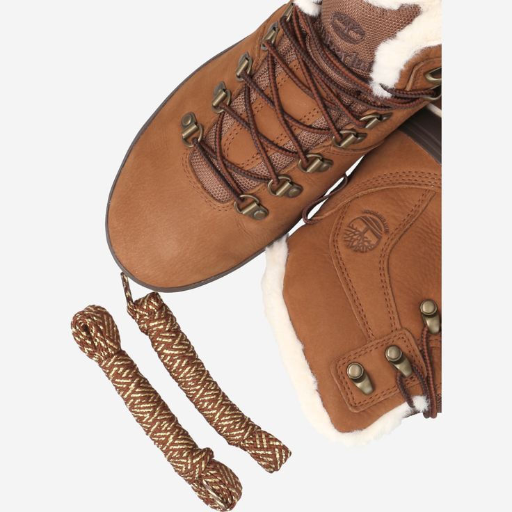 Timberland A2KE7 Euro Hiker WP Fur Lined - Braun - Sonderbild