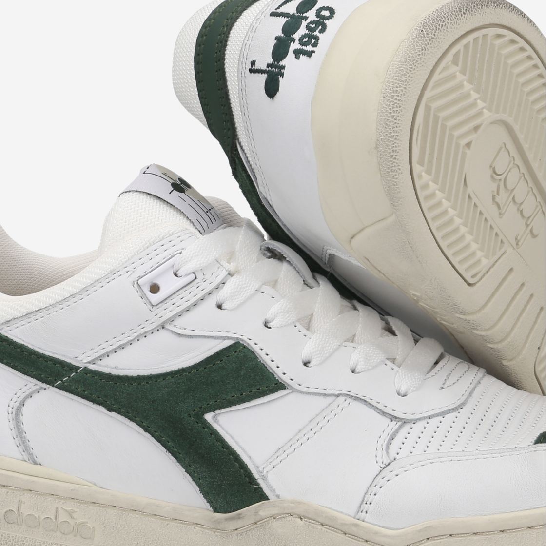 Diadora MI BASKET LOW USED - Weiß - Sonderbild