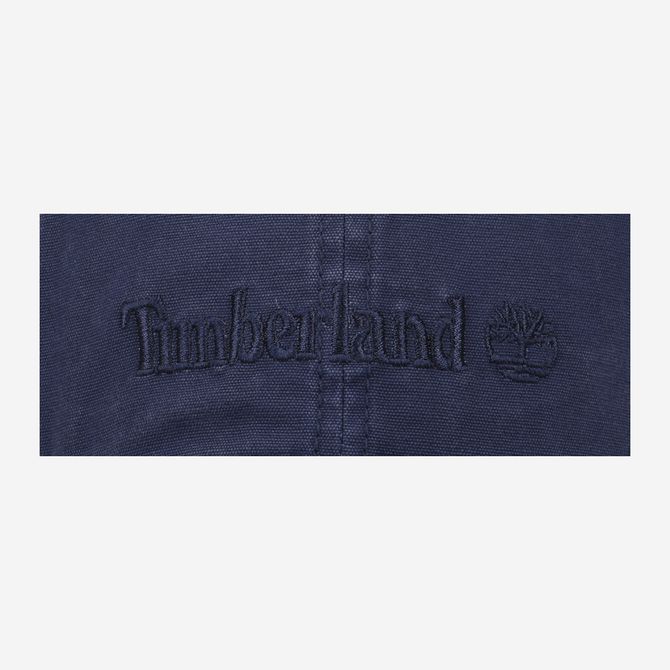 Timberland A1F54 Cotton Canvas BB Cap Sel - Blau - Draufsicht