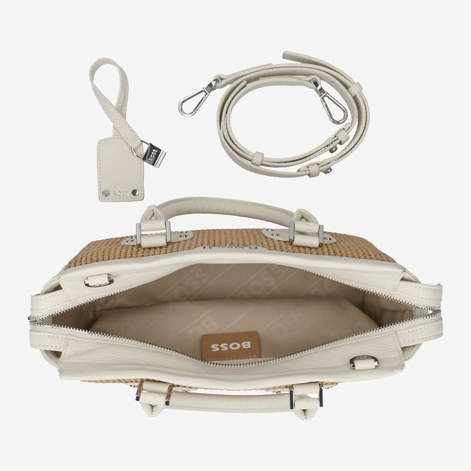 Boss IVY SHOULDER BAG - Beige - Draufsicht