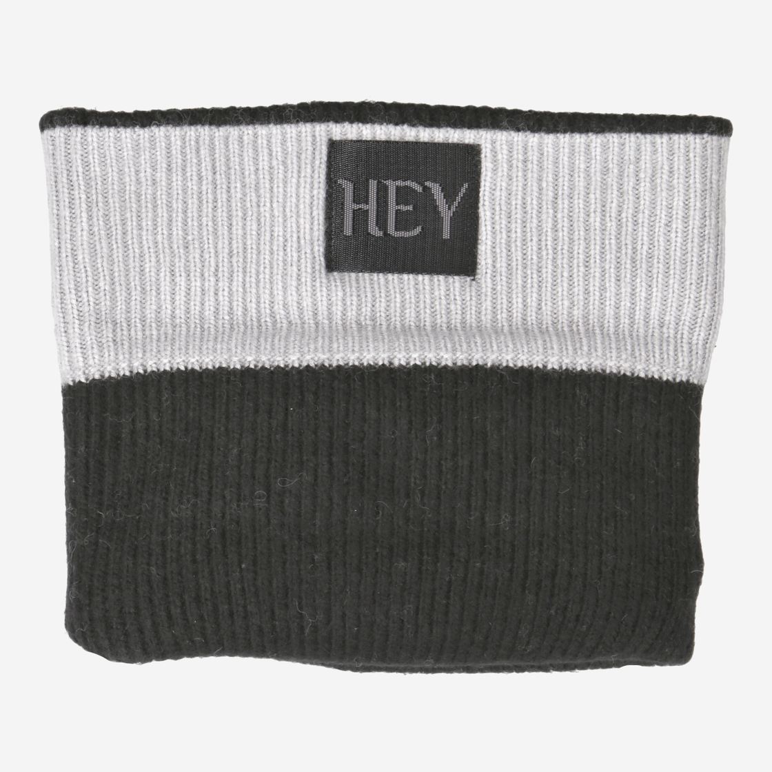 Hey Marley COZY BEANIE - Schwarz / Grau - Sohle