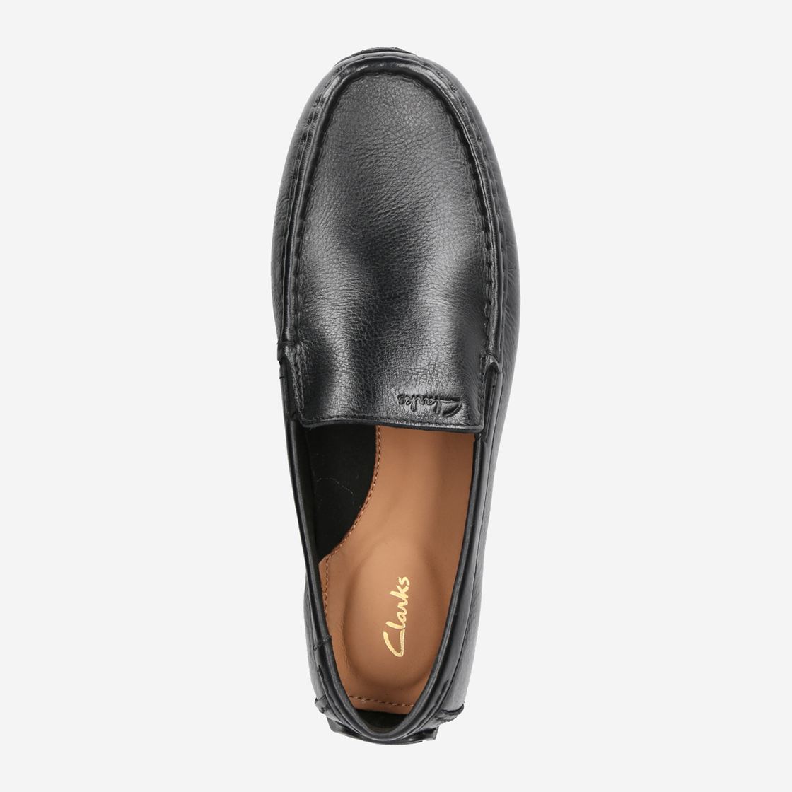 Clarks Oswick Plain - Schwarz - Sohle