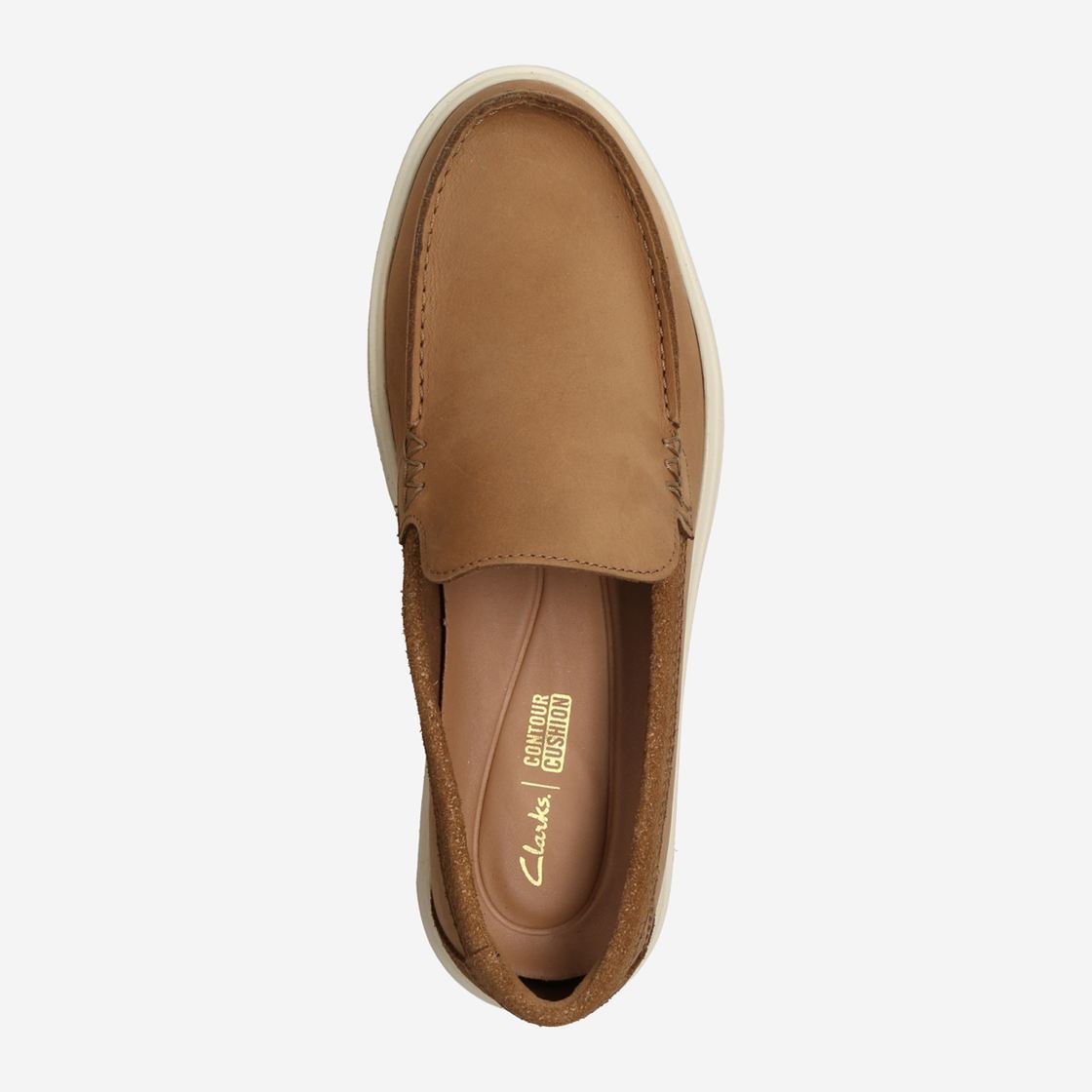 Clarks Bratton Loafer - Braun - Sohle