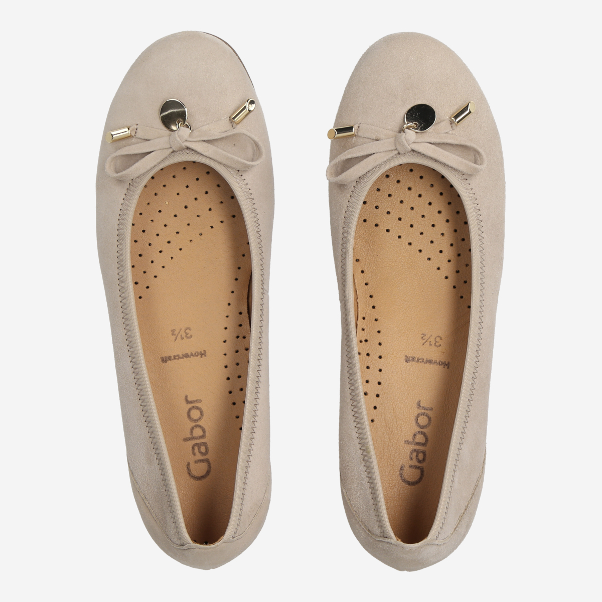 Gabor 44 164 12 Ballerina In Beige Online Kaufen Gabor 44 164 12 Ballerina In Beige Online Kaufen