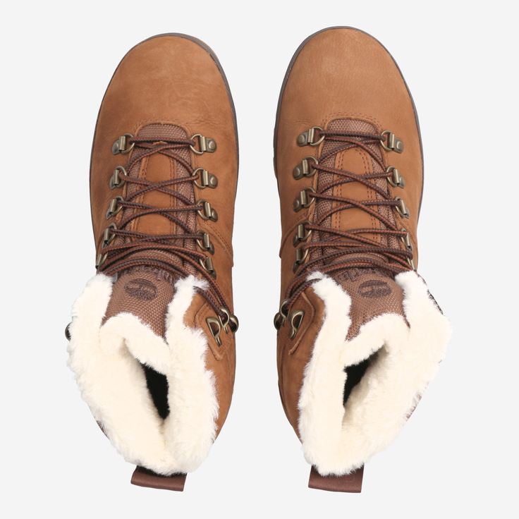 Timberland A2KE7 Euro Hiker WP Fur Lined - Braun - Sohle