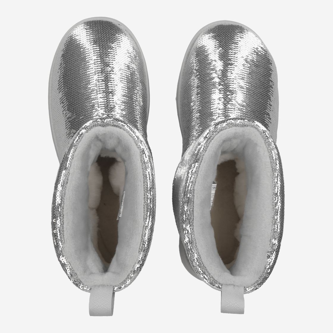 UGG australia CLASSIC MINI MIRROR BALL - Silber - Sohle