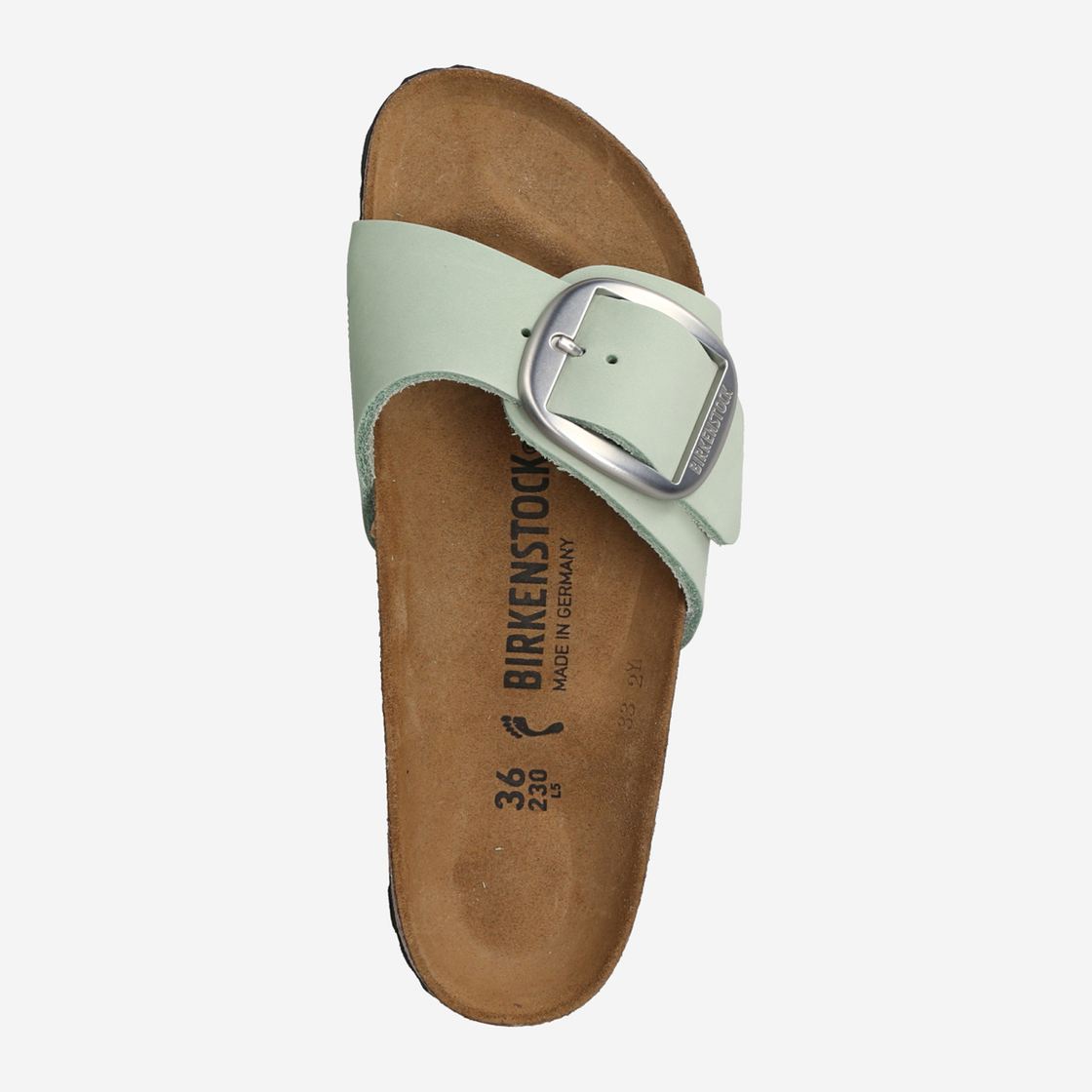 birkenstock MADRID BIG BUCKLE - Grün/ Matcha - Sohle