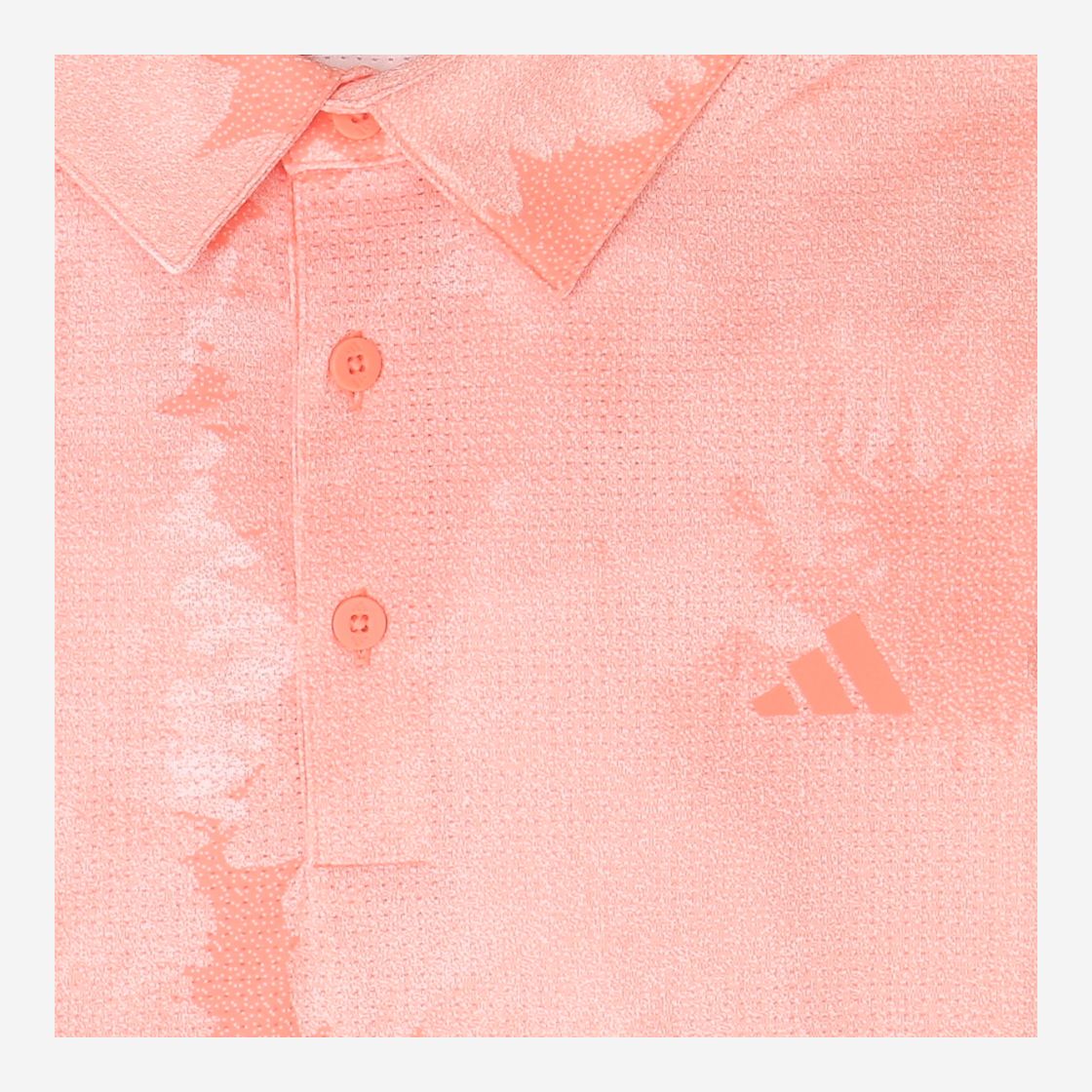FLOWER MESH POLO - Orange - Sohle