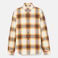 Timberland A6GKH LS Heavy Flannel Plaid W - Braun / Senfgelb - Sohle