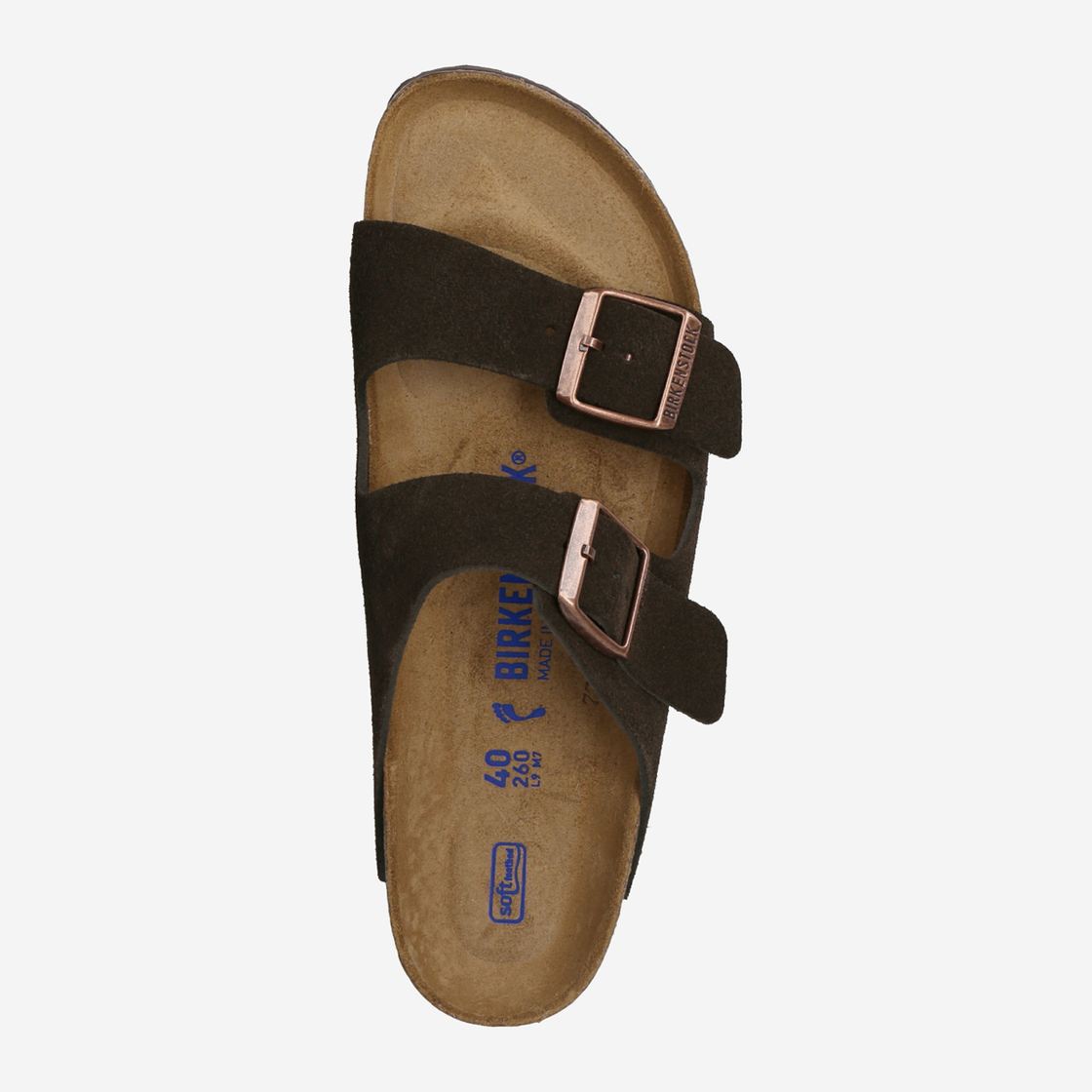 birkenstock ARIZONA SOFTFUßBETT - Braun / Mocha - Sohle