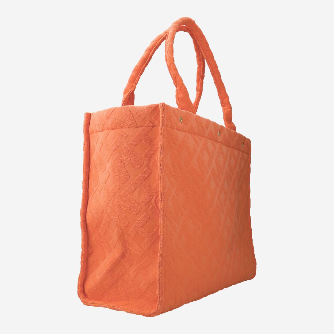 Hey Marley TERRY PATTERN TOTE BAG - Orange - Rückansicht