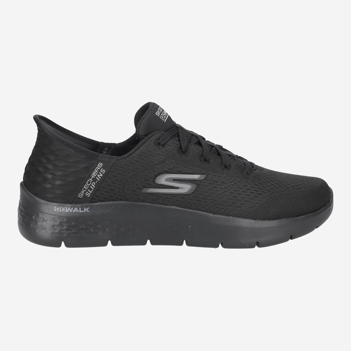 Skechers GO WALK FLEX - Schwarz - Rückansicht