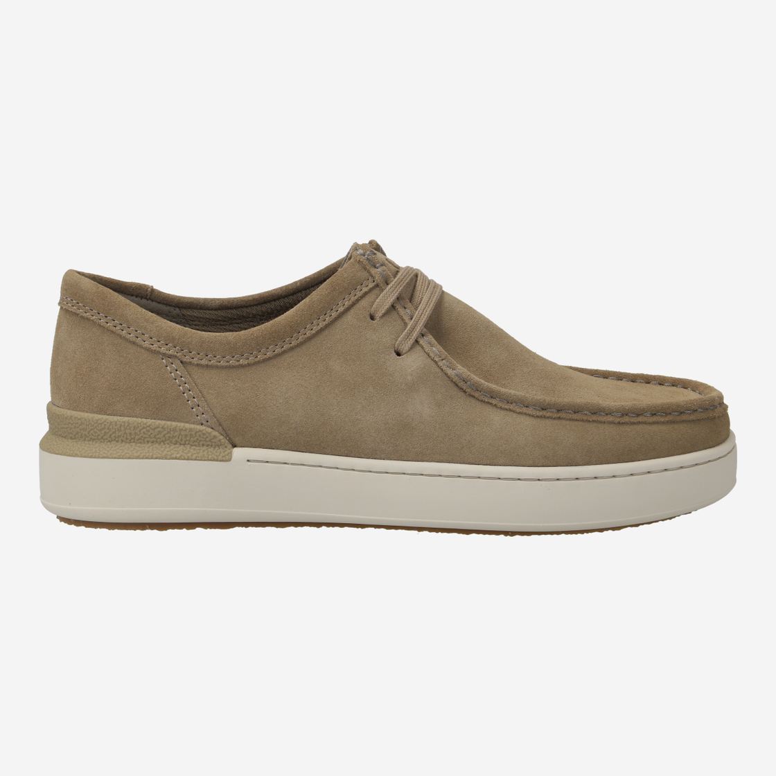 Clarks Courtlite Seam - Oliv/ Kaki / Beige - Rückansicht