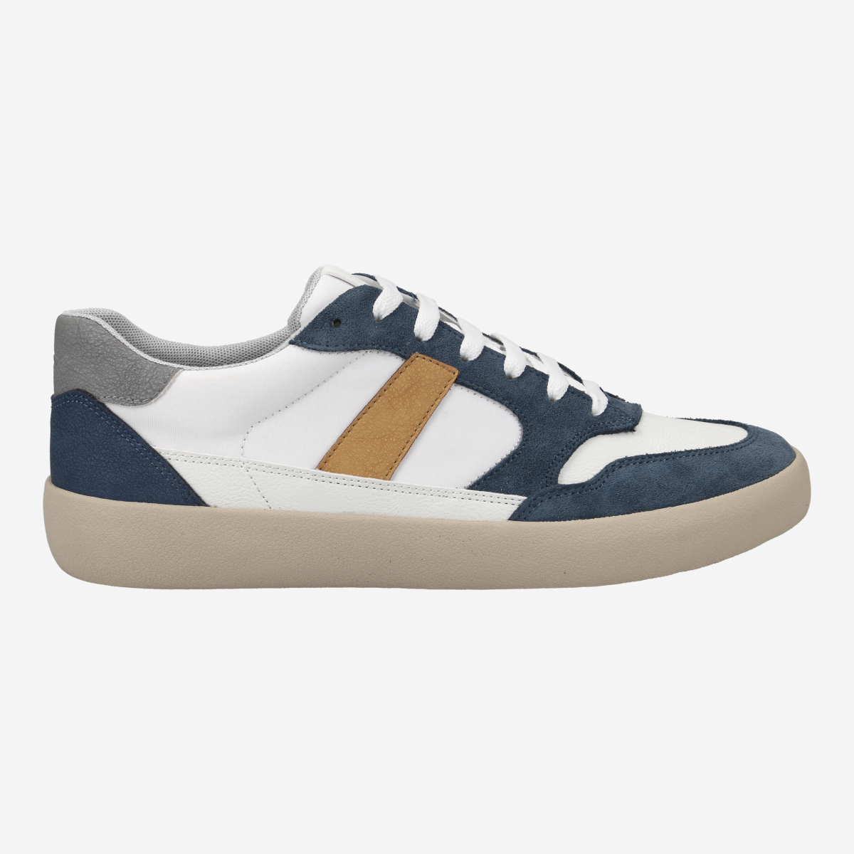 Geox Herren Sneaker U Affile A – Aus Leder, Mit Atmungsaktiver Sohle, Schnürung