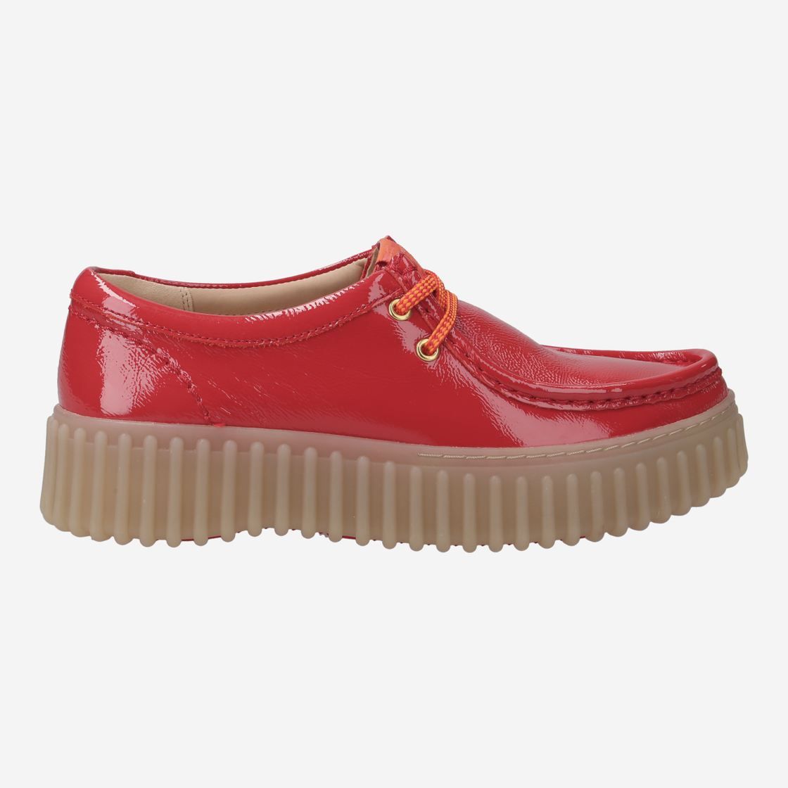 Clarks Torhill Bee - Rot / Red Patent - Rückansicht