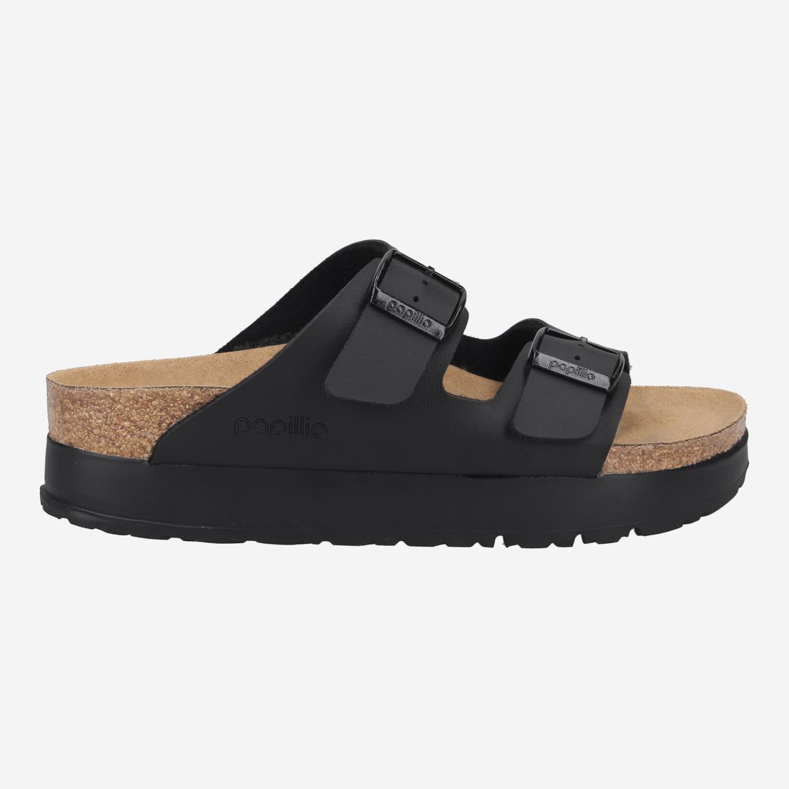 birkenstock ARIZONA PAP FLEX PLATFORM - Schwarz - Rückansicht