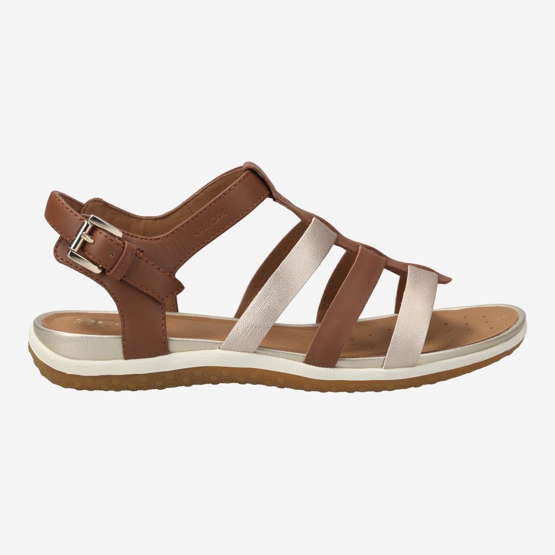 Geox SANDAL VEGA - Braun - Rückansicht