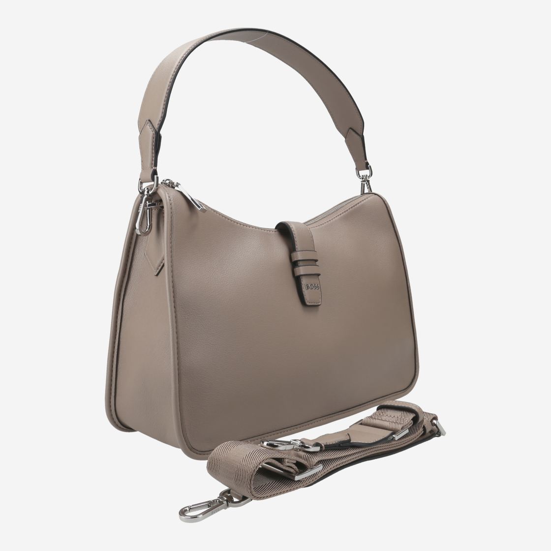 Boss Maddie Shoulder Bag - Beige - Frontansicht