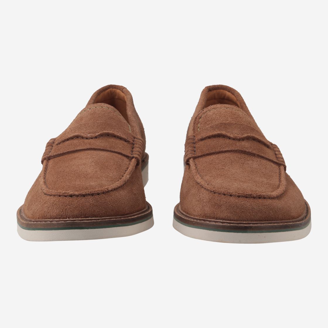 Clarks Atticus LTSlip - Braun - Frontansicht