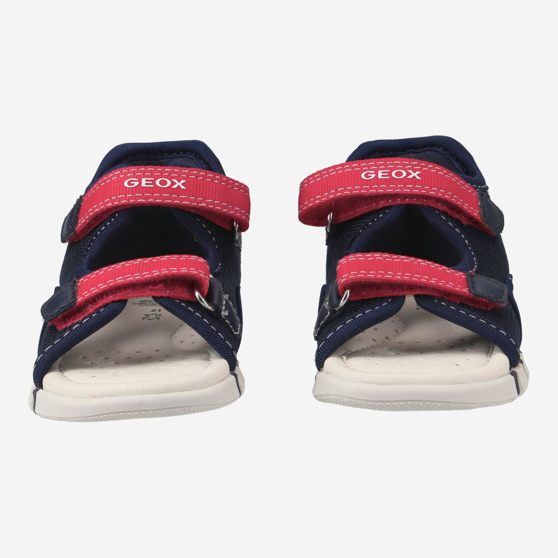 Geox SANDAL IUPIDOO - Navy/ Rot/ Blau - Frontansicht