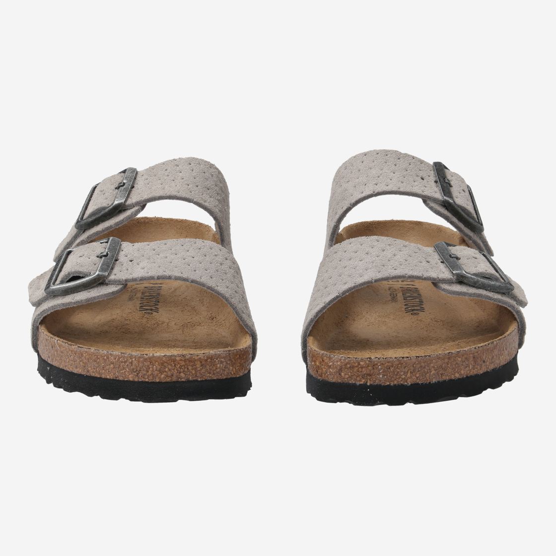 birkenstock ARIZONA - Grau - Frontansicht