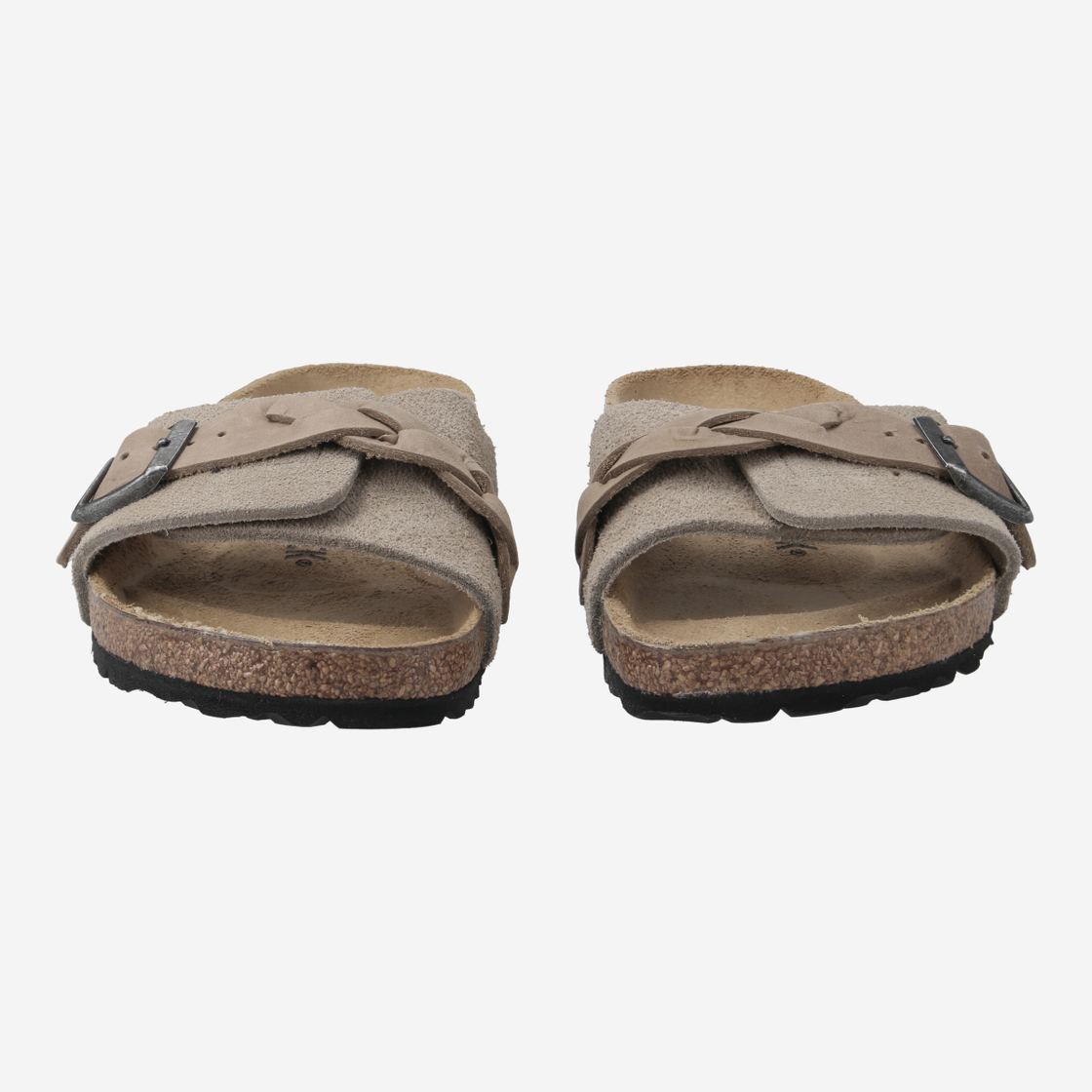 birkenstock PULA BRAIDED - Beige - Frontansicht