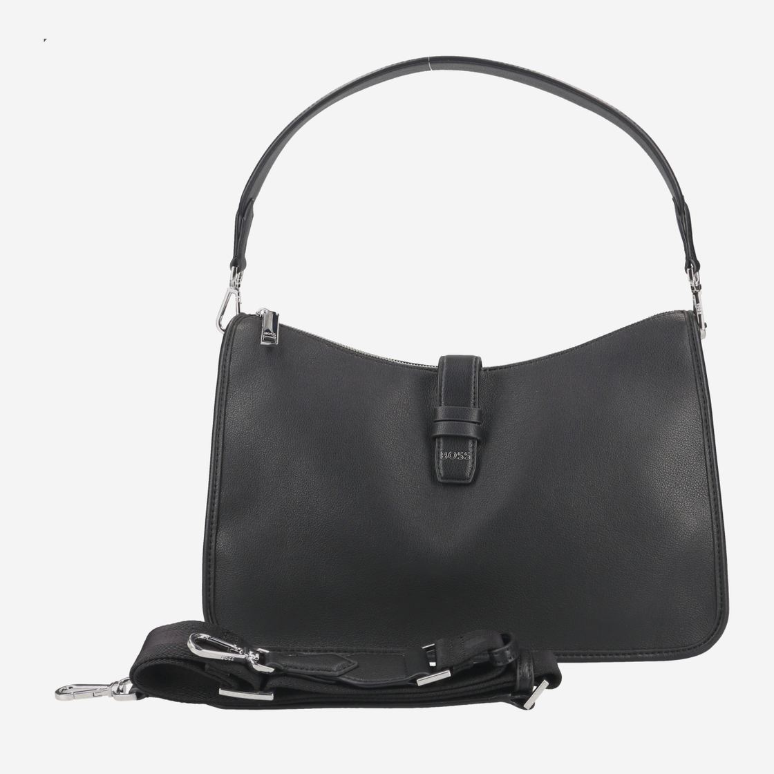 Boss Maddie Shoulder Bag - Schwarz - Seitenansicht