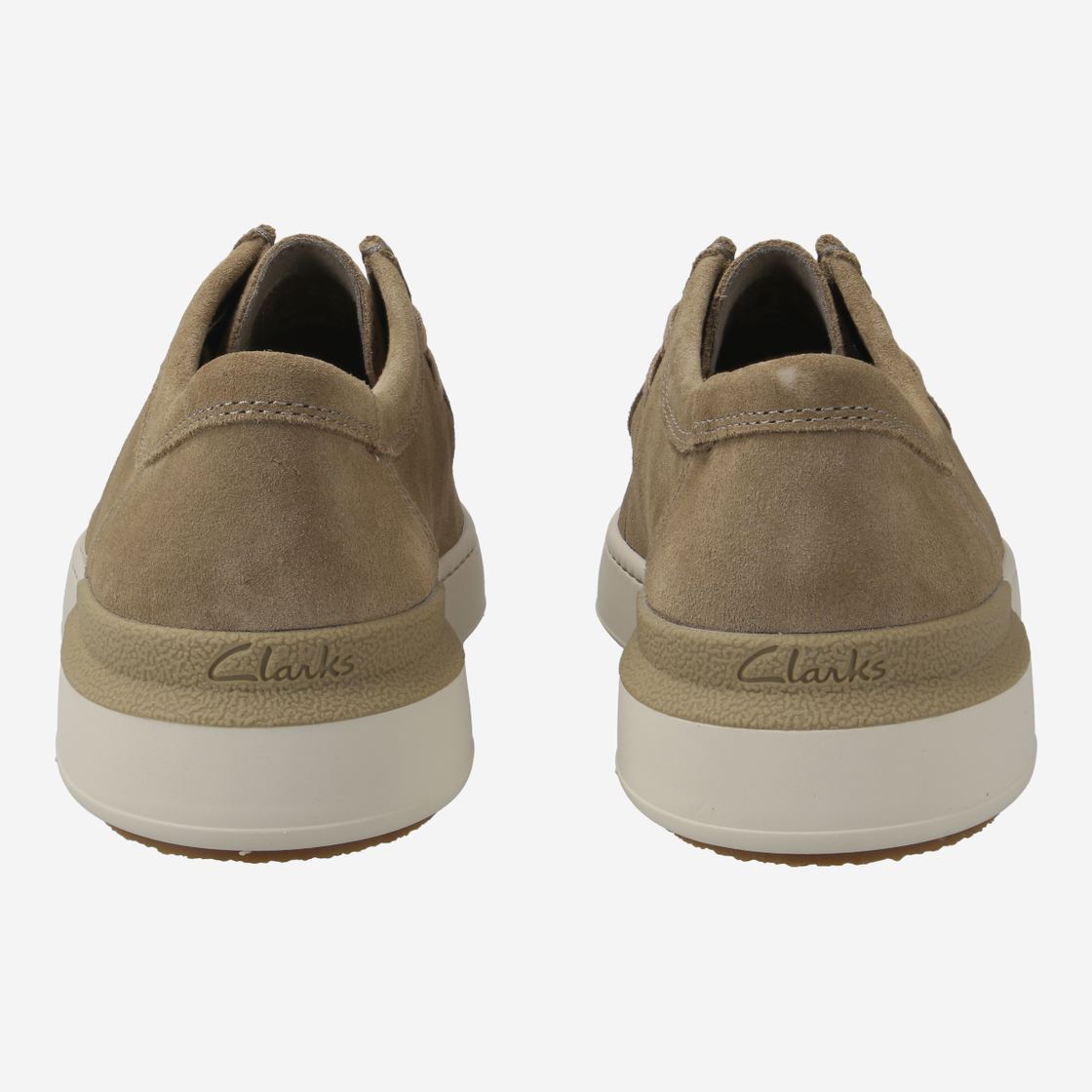 Clarks Courtlite Seam - Oliv/ Kaki / Beige - Seitenansicht