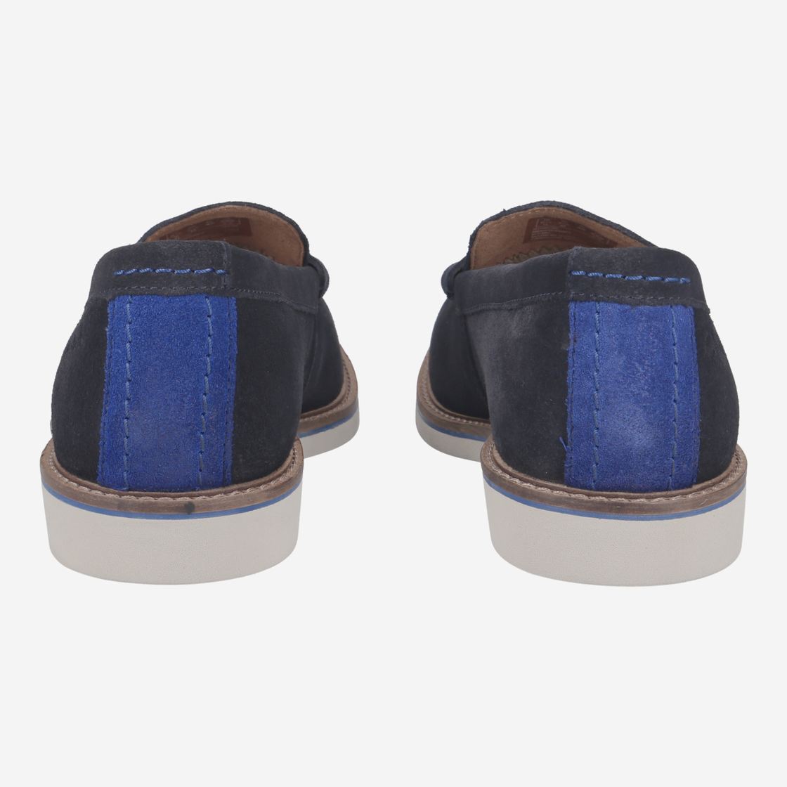 Clarks Atticus LTSlip - Blau - Seitenansicht