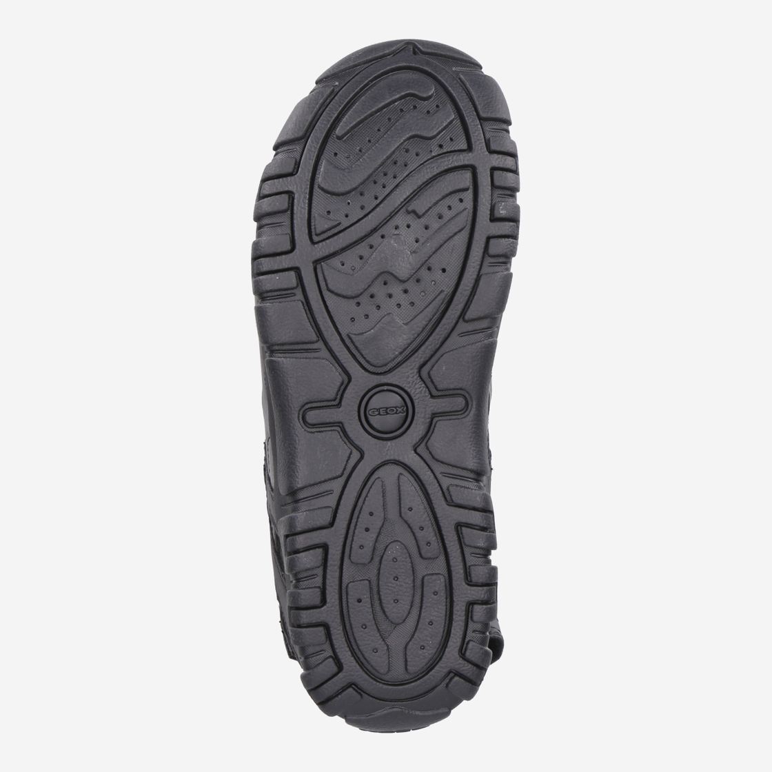 Geox UOMO SANDAL STRADA - Schwarz - Draufsicht